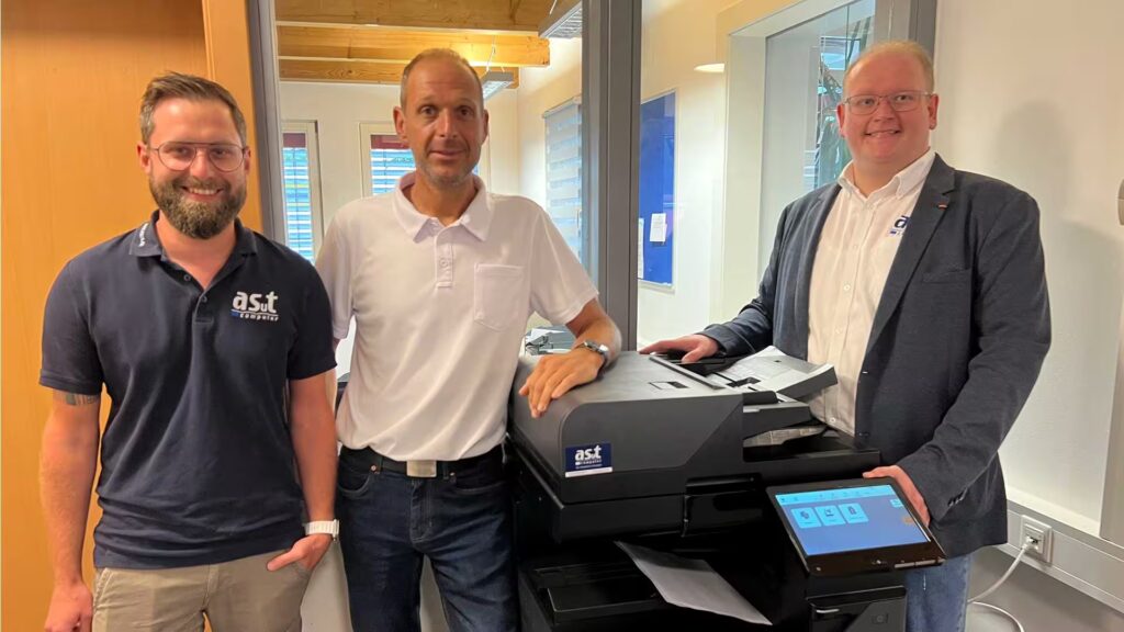 Eine neue Drucklösung von asut computer hält bei TC Maschinenbau Einzug.